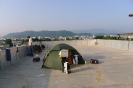 Camping auf dem Dach